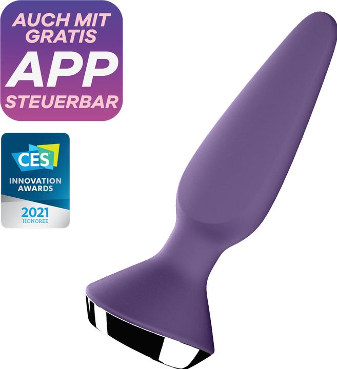 Produktbild Satisfyer Plug-ilicious 1 Plug Vibrator - Purple