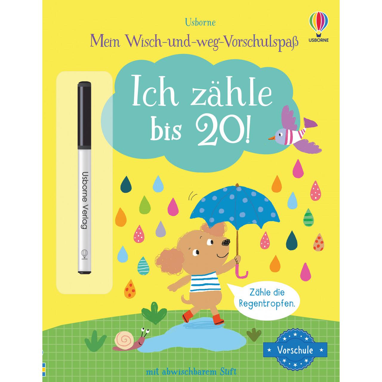 Mein Wisch-und-weg-Vorschulspass: Ich zähle bis 20!, Kinderbücher von Jessica Greenwell