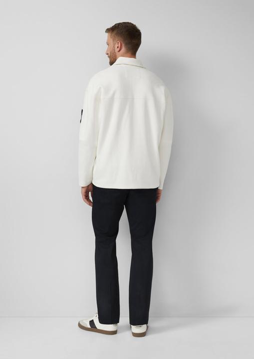 Produktbild s.Oliver Sweatshirt Softes Relaxed-Fit-Sweatshirt aus Baumwollmix mit Label-Patch (L)