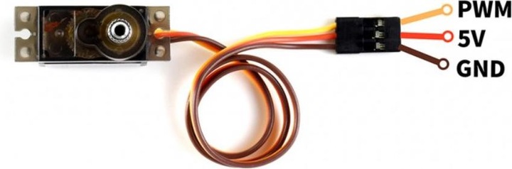 Produktbild WaveShare Micro Servo MG90S mit Metallgetriebe