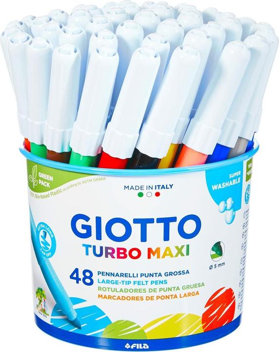 Produktbild Giotto Turbo Color Maxi (Mehrfarbig, 48 x)