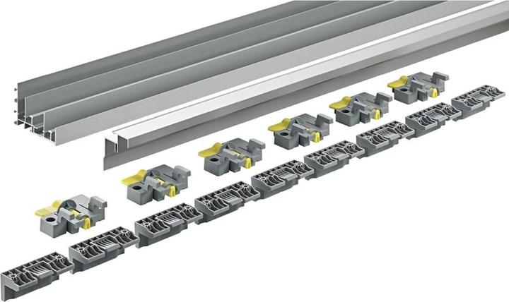 Hettich Profile set 4000 mm silver