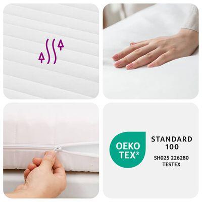 Actual product image VidaXL Schaumstoffmatratze 180 x 210 cm 7-Zonen Härtegrad 20 ILD (180 x 210 cm, Foam core)