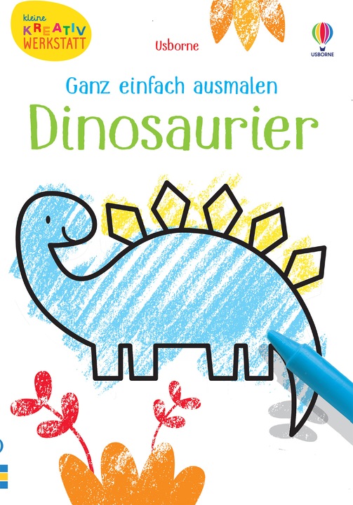 Actual product image Kleine Kreativ-Werkstatt - My very simple colouring case: Dinos, trucks, super kids