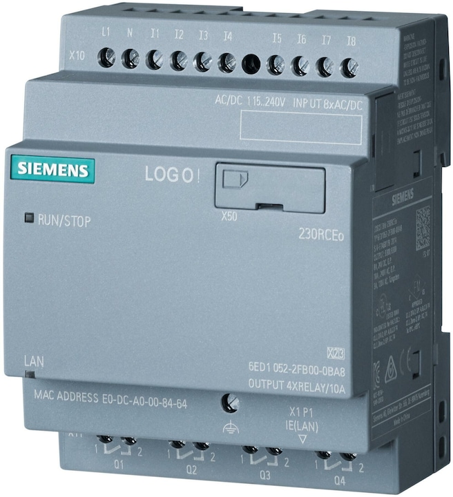 Siemens LOGO! 230RCEo, logic module, SV/E/A