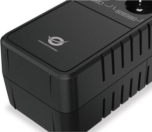 Immagine prodotto Conceptronic ZEUS Office UPS 650VA LED / ZEUS 05E (0.65 VA, 360 W, Standby UPS)
