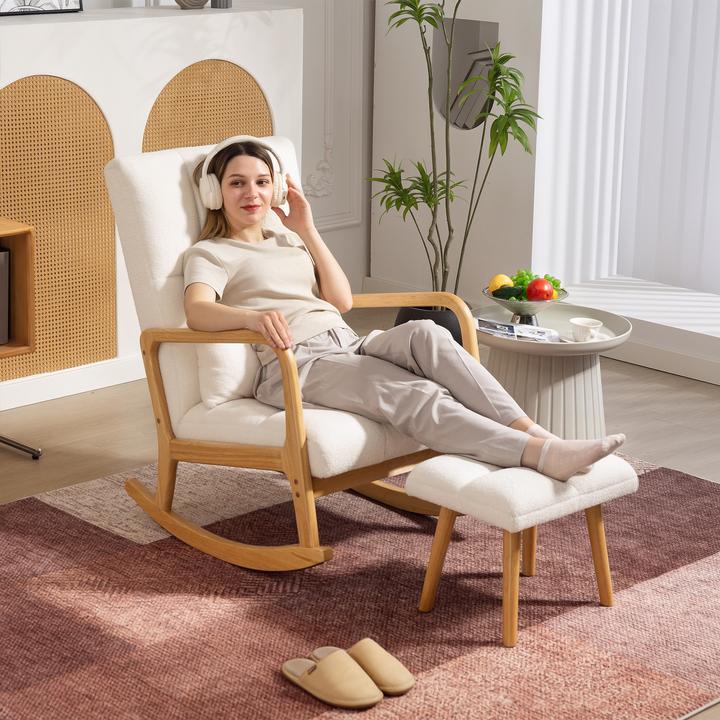 Produktbild Homcom Schaukelstuhl