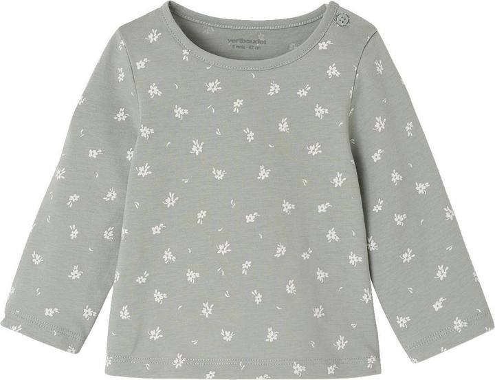 Produktbild Vertbaudet 2er-Pack Baby Shirts BASIC, Print & Uni mit Volants (86)