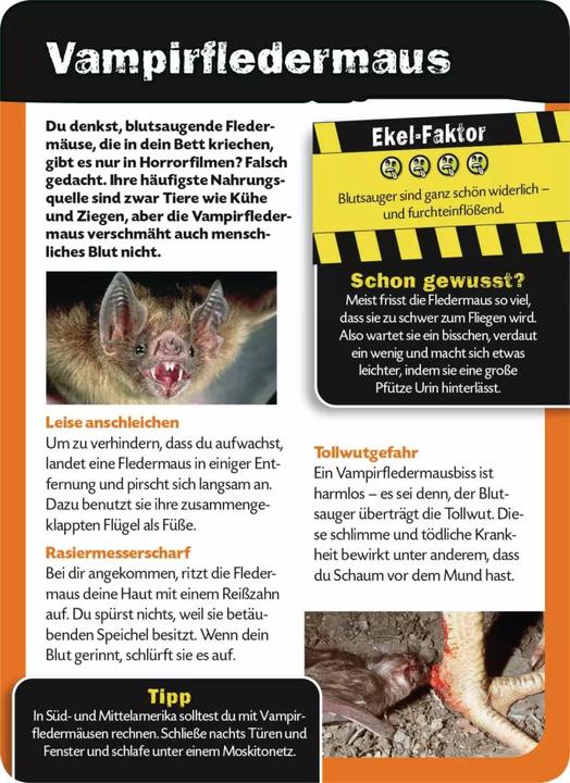 Immagine prodotto Die 100 ekligsten Dinge der Welt (Tedesco, Anna Claybourne, 2020)