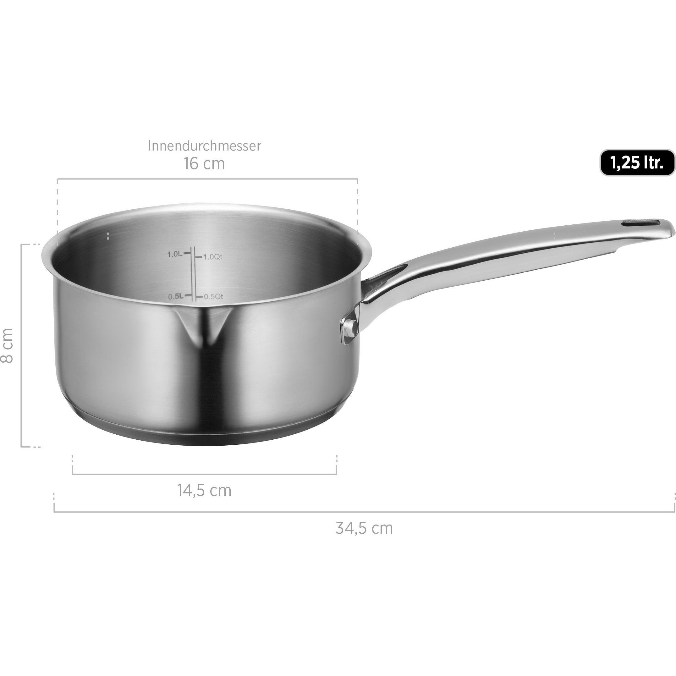 Thumbnail - Mäser Sanvito, Pfanne + Kochtopf, Silber