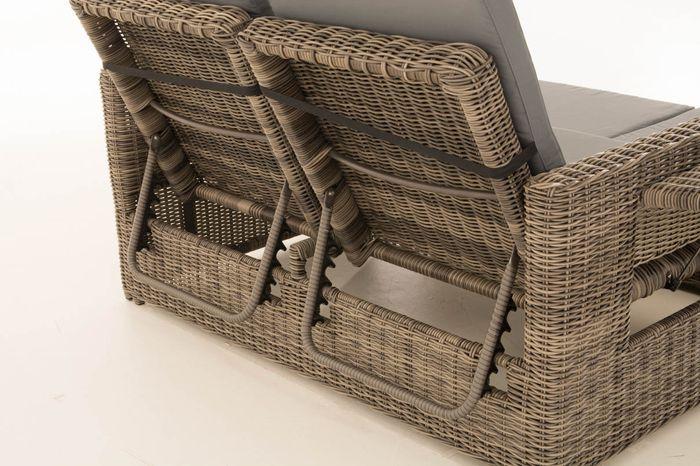 Produktbild Swisshandel24 Sofa Ancona Eisengrau 5mm, grau-meliert