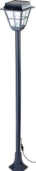 Actual product image Lunartec Hybrid solar LED path light with optional. Mains operation (85 lm)