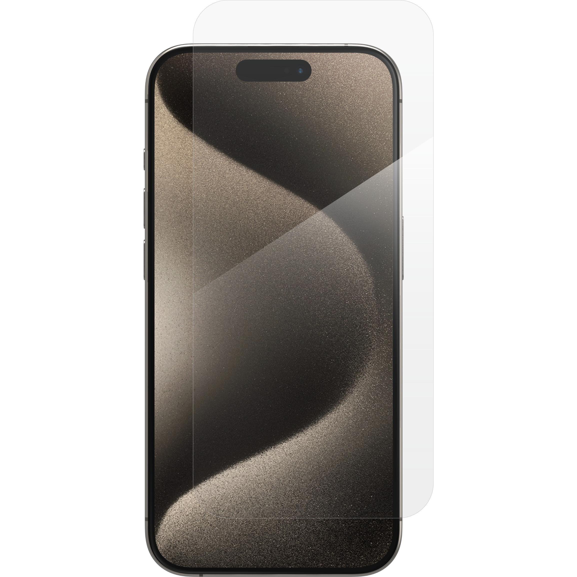 Zagg Invisibleshield Glass Xtr3 Am E (1 Stück, Apple iPhone 15 Pro), Smartphone Schutzfolie, Transparent
