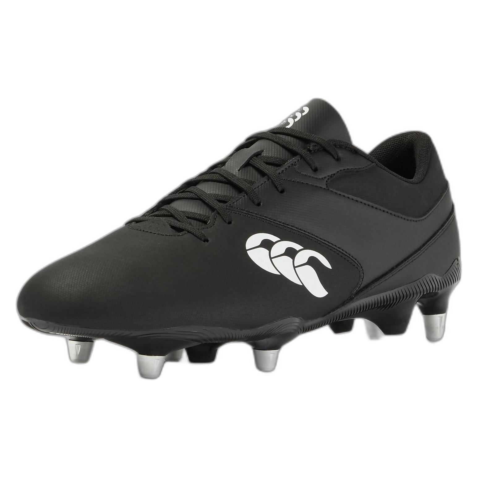Canterbury, Herren, Fussballschuhe, Phoenix Raze Weichboden Rugbystiefel (41.5), Schwarz