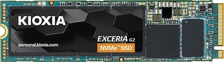 Actual product image Kioxia Exceria G2 (500 GB, M.2 2280)