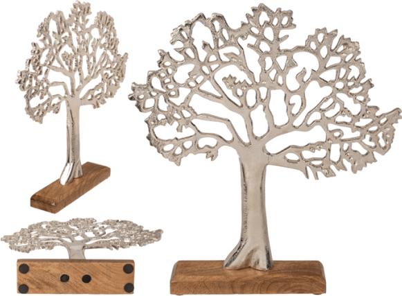 Ootb Silberfarbener Lebensbaum