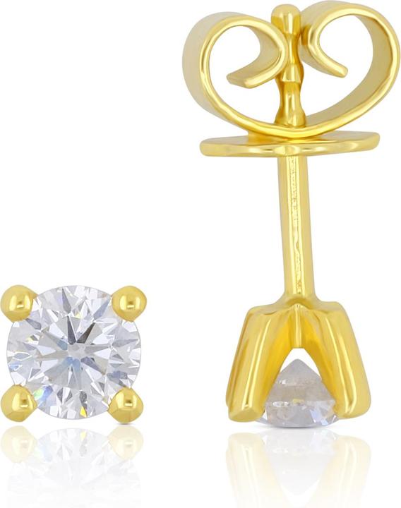 Image du produit Muau Boucles d'oreilles (750/18 K Or jaune)
