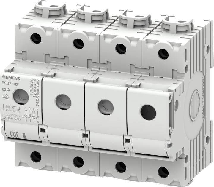 Produktbild Siemens MINIZEDLasttrennschalter Schubladentechnik