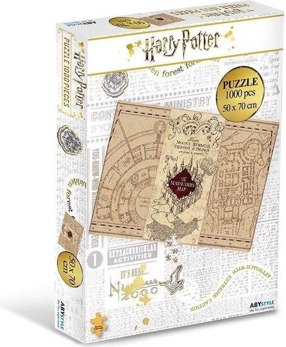Image du produit ABYstyle Harry Potter: The Marauder's Map (1000 Teile) (1000 pièces)