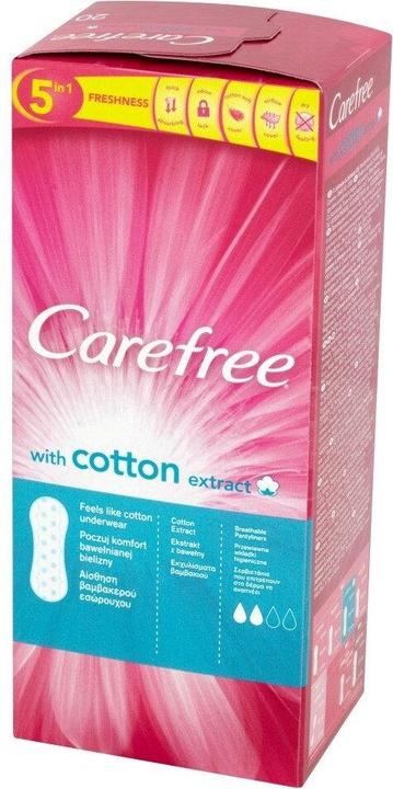 Produktbild Carefree Normal With Cotton Extract Panty Liners 20Pcs (20 x)