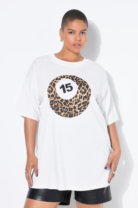 Image du produit Studio Untold T-shirt oversize. Manches courtes. Motif boule de billard (54)