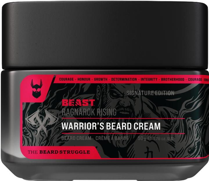 Actual product image The Beard Struggle Beast Ragnarok Rising Beard Cream