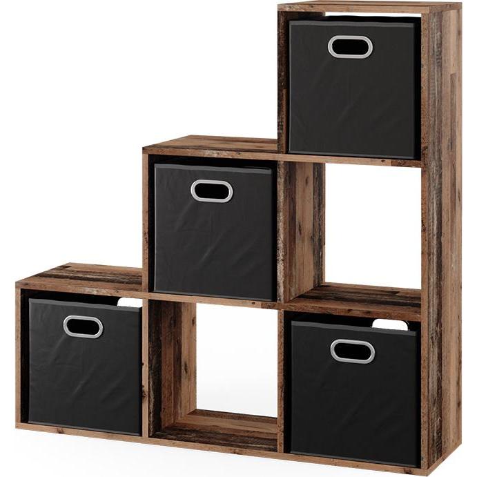 Vicco, Regal, Treppenregal (105 x 108 x 29 cm)
