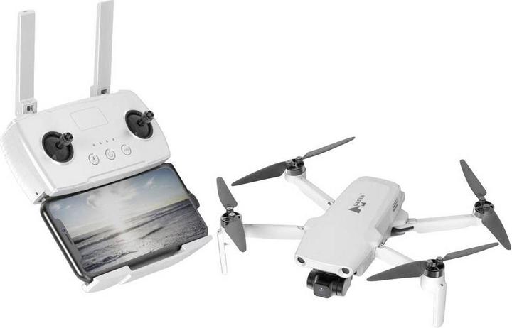 Actual product image Hubsan Zino Mini Pro-2025 Drone (quadrocopter) RTF Luchtfotografie Wit (mat) (28 min, 249 g, 48 Mpx)
