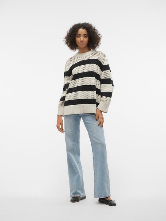 Produktbild Vero Moda VMELOUISNEWSTRIPE Pullover Strickpullover (XS)