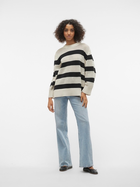 Actual product image Vero Moda VMELOUISNEWSTRIPE Pullover Knitted jumper (XS)