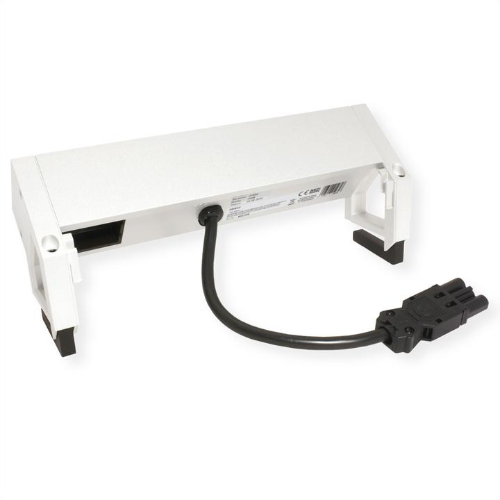 Actual product image Bachmann DESK2 tabletop Power strip (2x, CEE 7/3)