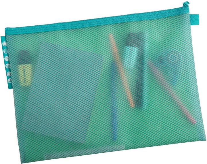 Produktbild Exacompta Reissverschlusstasche 37150E EVA (Ethylen-Vinylacetat) Mehrfarbig (A4, 3x)