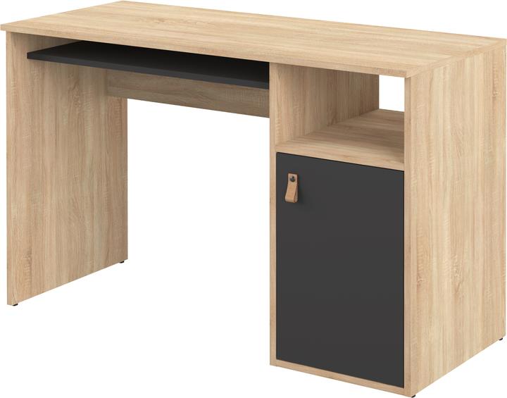 Holzbraun, Schwarz
