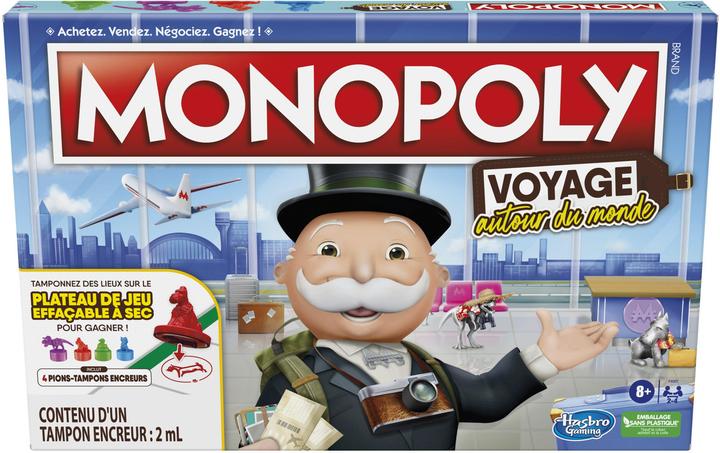 Image du produit Monopoly Voyage autour du monde (Français, 2 - 4 Joueur)