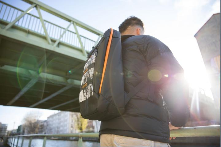 Actual product image Konix Naruto notebook bag (17 inch) backpack (27 l)