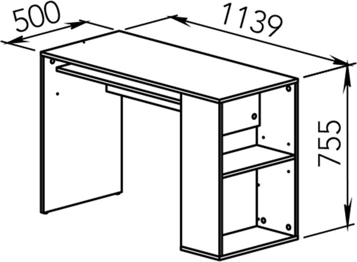 Image du produit Temahome Yale (114 x 50 x 75.50 cm)