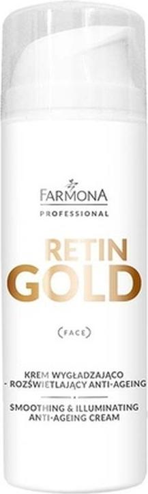 Farmona PROFESSIONAL Retin Gold Smoothing&Illuminating Anti-Ageing Cream krem wygładzająco-lifti (150 ml, 24h Creme)