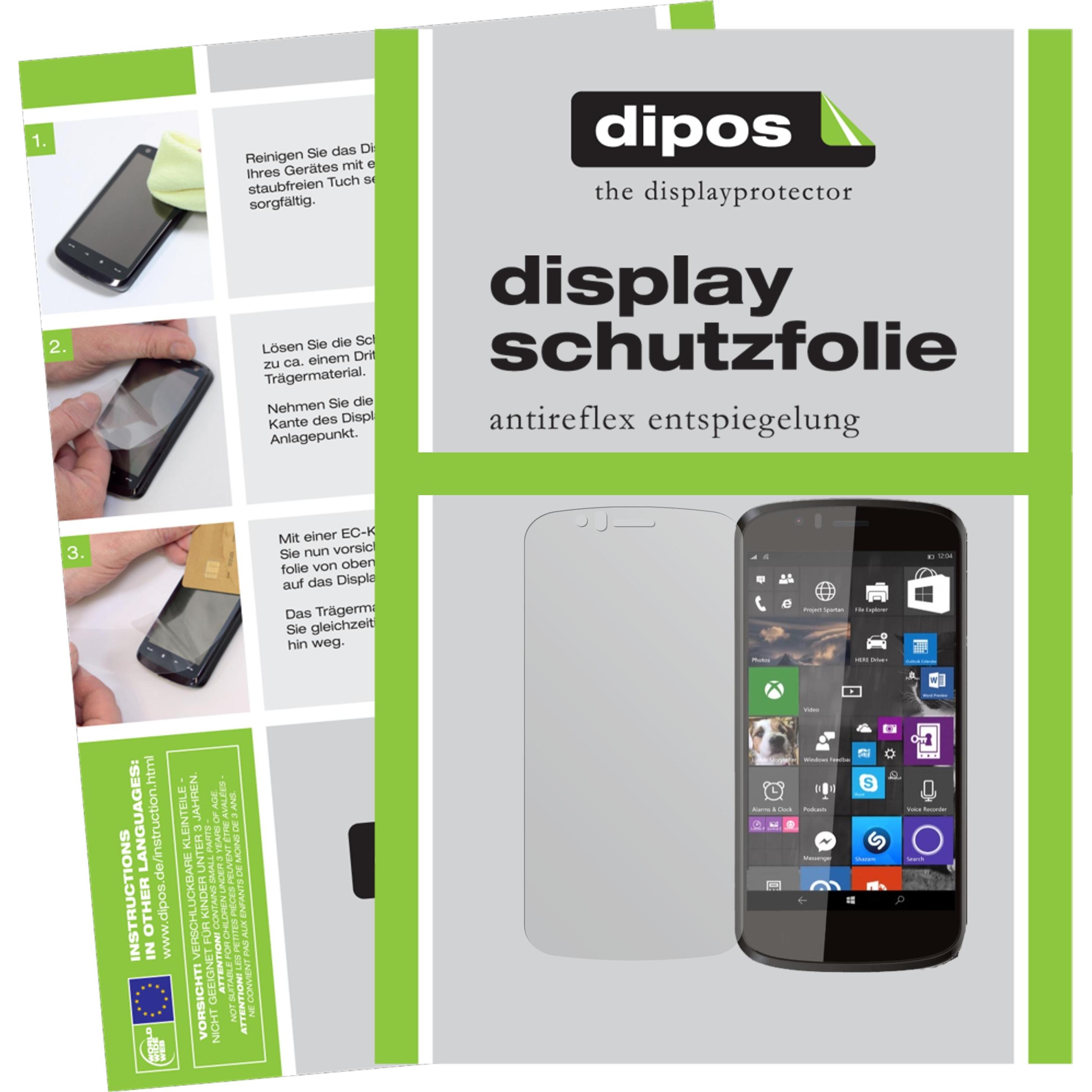 Thumbnail - Dipos Displayschutzfolie Antireflex (6 Stück, Archos 50 Cesium), Smartphone Schutzfolie, Transparent