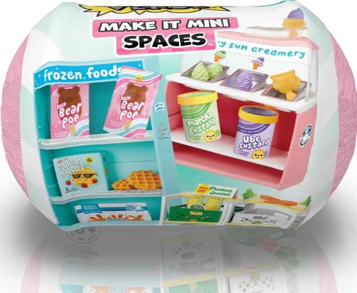 Actual product image MGA Entertainment Miniverse Spaces Furniture Pack in PDQ