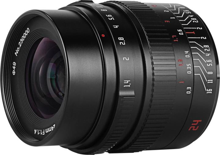 Immagine prodotto 7artisans 24 mm f/1,4 per MFT (Micro Four Thirds)