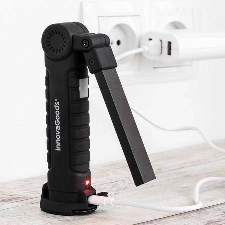 Actual product image InnovaGoods LED-Taschenlampe 5-in-1 (27 cm, 300 lm)