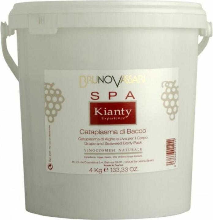 Actual product image Bruno Vassari Kianty Spa Grape Anti-Ageing Body Cream Mask - 4000 G