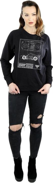 Produktbild Disney Cars Lightning McQueen Blueprint Sweatshirt (XL)