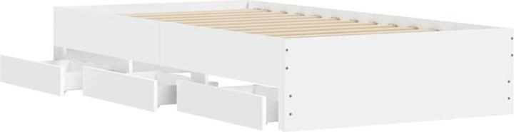 Image du produit VidaXL Cadre de lit avec tiroirs (90 x 200 cm)