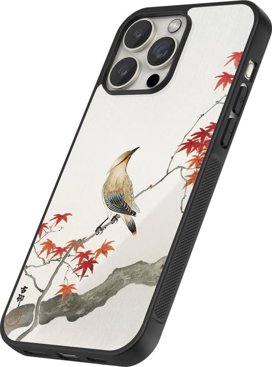 Image du produit PhoneLook Coque Silicone rigide noir Japanese Bird (Apple iPhone 12 Pro Max)