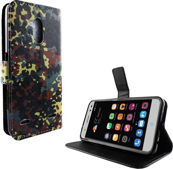 Produktbild König Design Hülle Handy Schutz für ZTE Blade V7 Lite Case Cover Tasche Wallet Etui Bumper (ZTE Blade V7 Lite)