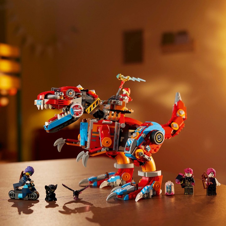 Produktbild LEGO Coopers Dino-Mech C-Rex (71484, LEGO Dreamzzz)