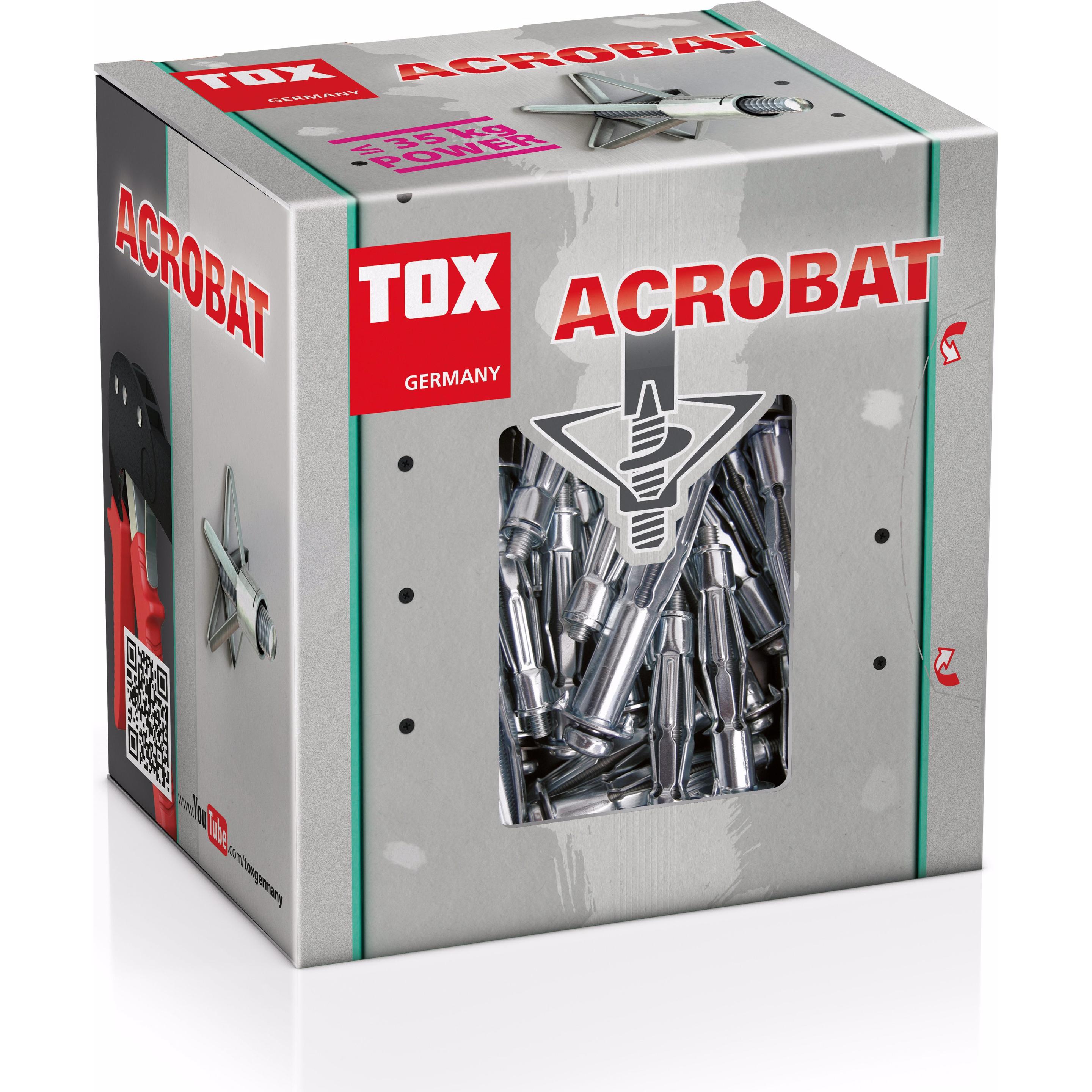 Thumbnail - Tox, Dübel, Metall-Hohlraumdübel Acrobat (25 Stk.)