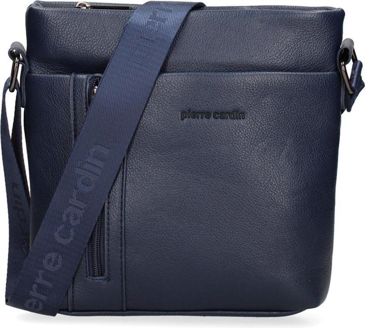 Produktbild Pierre Cardin Herren Umhängetasche - Modell False - Pu-Veganes Leder - 25.0 X 23.5 X 5.0 Cm