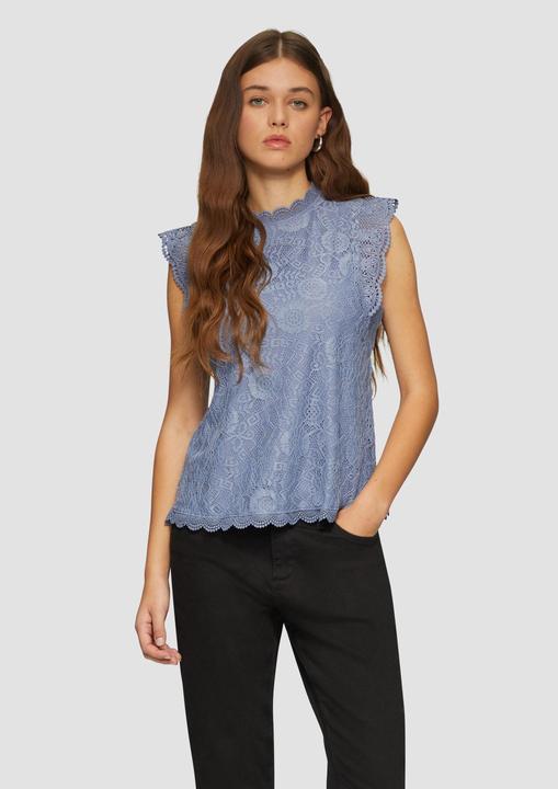 Produktbild s.Oliver Bluse Blusentop aus Spitze (XXL)